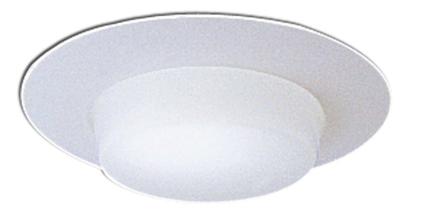 Nora Lighting - NP-24 - 6`` Drop Opal Lens W/ Plastic Trim - Recessed - White