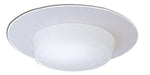 Nora Lighting - NP-24 - 6`` Drop Opal Lens W/ Plastic Trim - Recessed - White