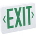 Nora Lighting - NX-503-LED/G - Green LED Univ Ac Exit - Exit & Emergency - Green/White