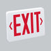 Nora Lighting - NX-504-LED/R - Red LED Univ 2Cir Exit - Exit & Emergency - Red/White