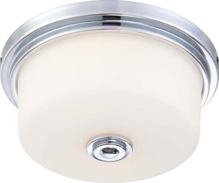 Nuvo Lighting - 60-4591 - Two Light Flush Mount - Soho - Polished Chrome