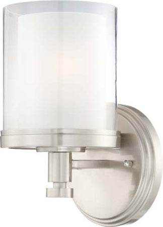 Nuvo Lighting - 60-4641 - One Light Vanity - Decker - Brushed Nickel