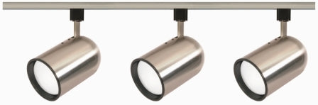 Nuvo Lighting - TK342 - Three Light Track Kit - Track Lighting Kits Brushed Nickel - Brushed Nickel
