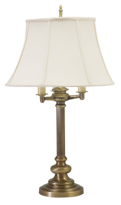 House of Troy - N650-AB - Four Light Table Lamp - Newport - Antique Brass