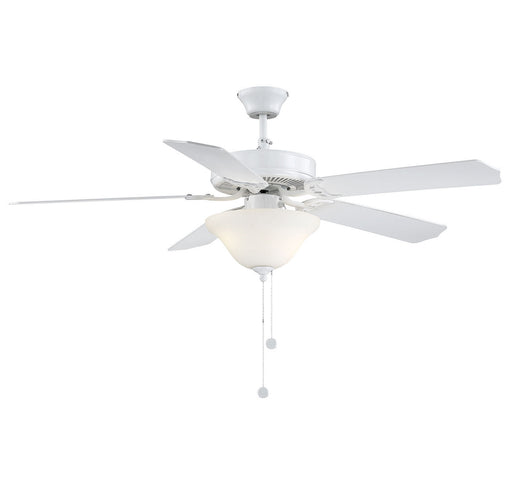 Savoy House - 52-ECM-5RV-WH - 52``Ceiling Fan - First Value - White