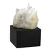 Cyan - 02583 - Sculpture - Quartz - Black And White Crystal