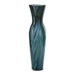 Cyan - 02921 - Vase - Peacock Feather - Multi Colored Blue