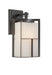 Designers Fountain - 31821-CHA - One Light Wall Lantern - Braxton - Charcoal