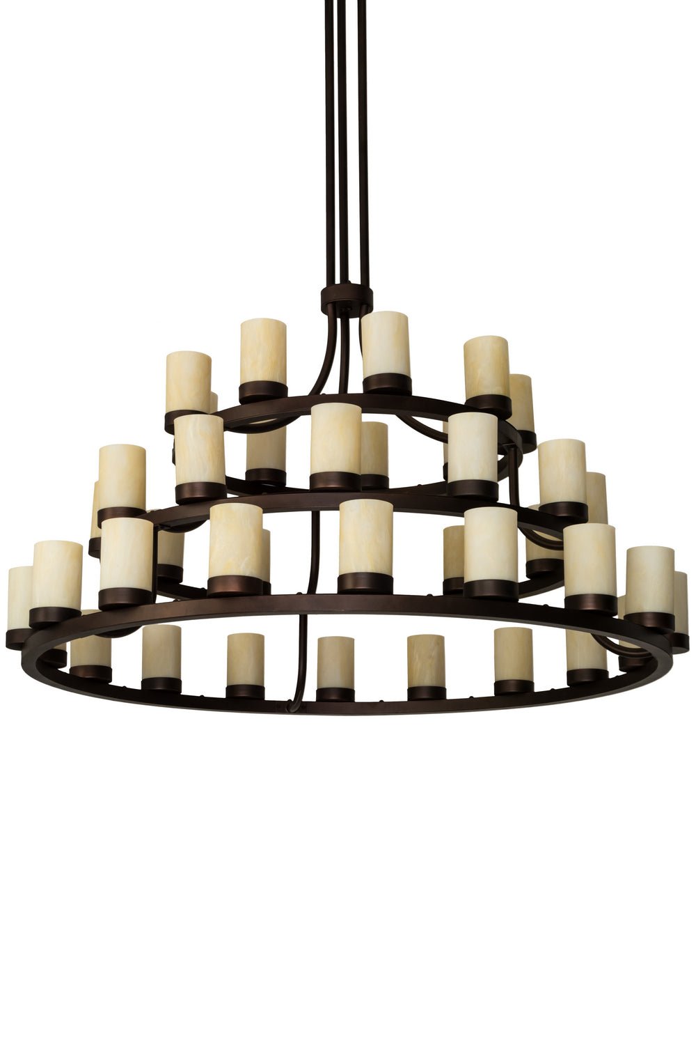 Meyda Tiffany - 178978 - 39 Light Chandelier - Loxley - Mahogany Bronze ...