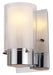 DVI Lighting - DVP9001CH-OP - One Light Wall Sconce - Essex - Chrome with Half Opal Glass