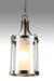 DVI Lighting - DVP9010BN-OP - One Light Pendant - Essex - Buffed Nickel with Half Opal Glass