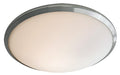 DVI Lighting - DVP9030BN-OP - One Light Flush Mount - Essex - Buffed Nickle and Opal Glass