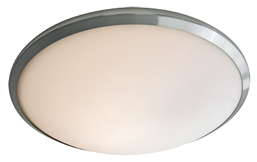 DVI Lighting - DVP9030BN-OP - One Light Flush Mount - Essex - Buffed Nickle and Opal Glass