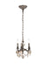 Elegant Lighting - 9103D10PW-GT/RC - Three Light Pendant - Lillie - Pewter