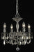 Elegant Lighting - 9204F17PW-GT/RC - Four Light Flush Mount - Rosalia - Pewter