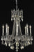 Elegant Lighting - 9208D24PW-GT/RC - Eight Light Chandelier - Rosalia - Pewter