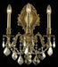 Elegant Lighting - 9603W14FG-GT/RC - Three Light Wall Sconce - Monarch - French Gold