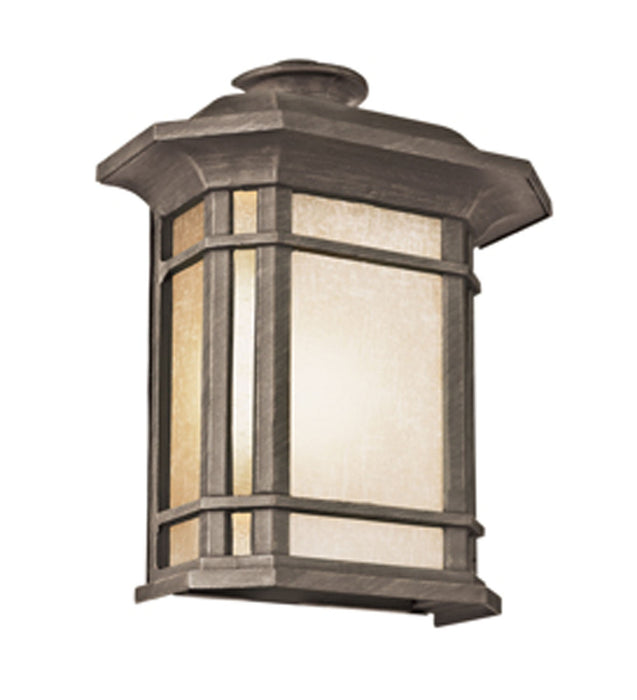 Trans Globe Imports - 5821-1 RT - One Light Wall Lantern - San Miguel - Rust