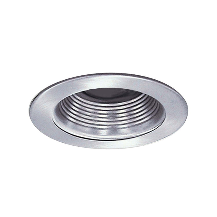 4`` Stepped Metal Baffle Trim W/ Metal Ring - Lighting Design Store