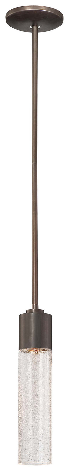George Kovacs - P971-647 - One Light Mini Pendant - Light Rain - Copper Bronze Patina