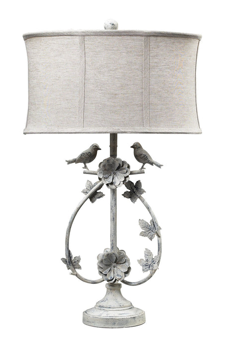 Elk Home - 113-1134 - One Light Table Lamp - Saint Louis Heights - Antique White