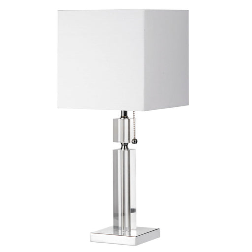 Dainolite Ltd - DM231-PC - One Light Table Lamp - Crystal - Polished Chrome