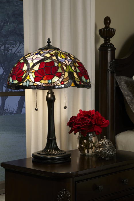 Larissa Table Lamp-Lamps-Quoizel-Lighting Design Store