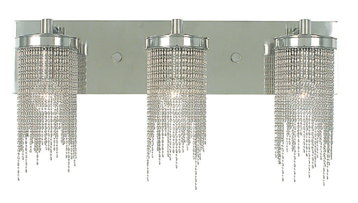Framburg - 2293 PS - Three Light Wall Sconce - Guinevere - Polished Silver