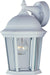 Maxim - 1024WT - One Light Outdoor Wall Lantern - Builder Cast - White