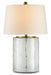 Currey and Company - 6197 - One Light Table Lamp - Oscar - Clear/Brass