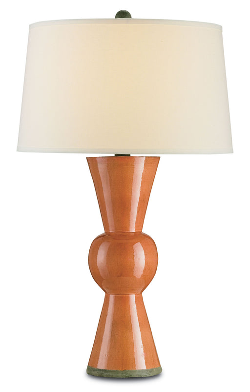 Currey and Company - 6351 - One Light Table Lamp - Upbeat - Orange