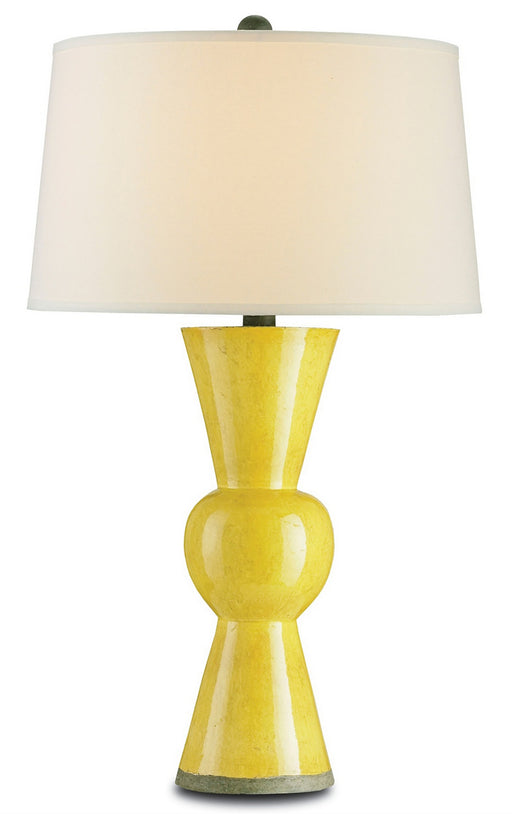 Currey and Company - 6382 - One Light Table Lamp - Upbeat - Yellow