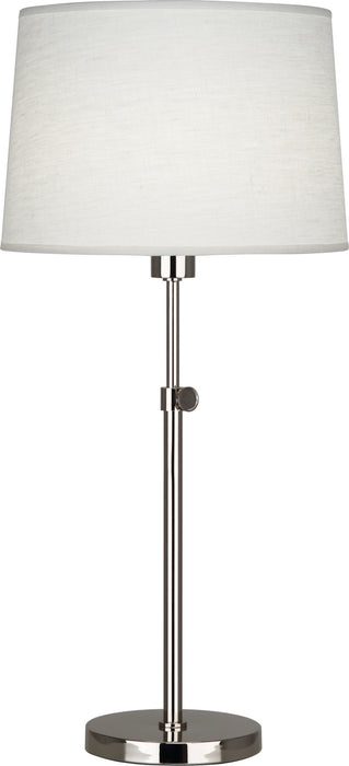Robert Abbey - S462 - One Light Table Lamp - Koleman - Polished Nickel