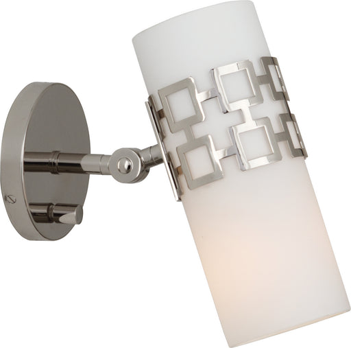 Robert Abbey - S639 - One Light Wall Sconce - Jonathan Adler Parker - Polished Nickel