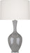 Robert Abbey - ST980 - One Light Table Lamp - Audrey - Smoky Taupe Glazed Ceramic