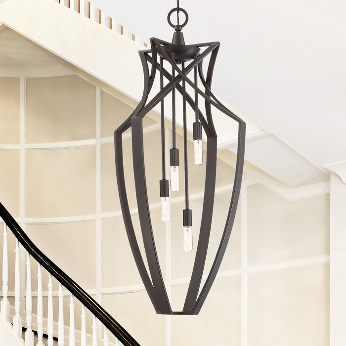 Windsung Foyer Pendant-Foyer/Hall Lanterns-Savoy House-Lighting Design Store