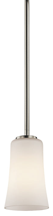 Kichler - 43077NI - One Light Mini Pendant - Armida - Brushed Nickel