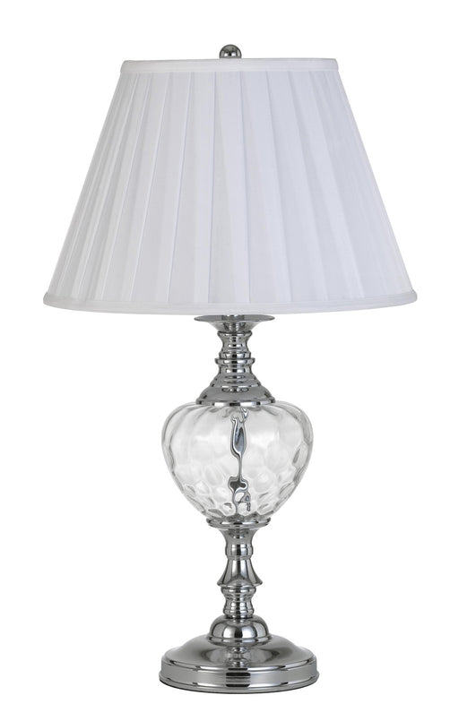 Cal Lighting - BO-2248TB/2 - One Light Table Lamp - Marianna - Glass/Chrome