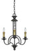 Cal Lighting - FX-3513/3 - Three Light Chandelier - Elberton - English Bronze