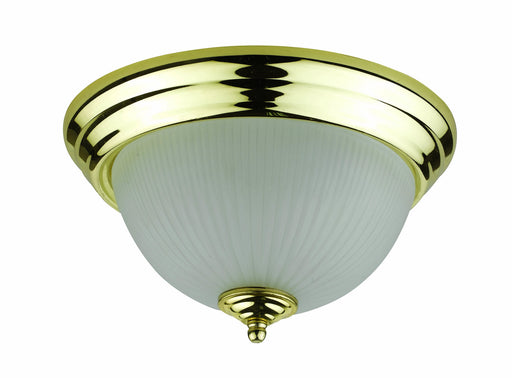 Cal Lighting - LA-180S-PB - One Light Ceiling Mount Fixture - Ceiling - Polished Brass