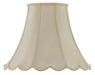 Cal Lighting - SH-8105/16-CM - Shade - Piped Scallop Bell - Champagne