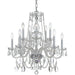 Crystorama - 1130-CH-CL-S - Ten Light Chandelier - Traditional Crystal - Polished Chrome