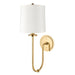 Hudson Valley - 511-AGB - One Light Wall Sconce - Jericho - Aged Brass