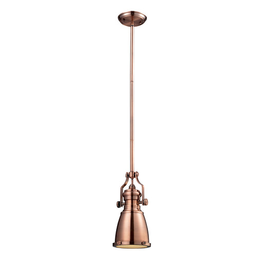 Elk Lighting - 66149-1 - One Light Mini Pendant - Chadwick - Antique Copper