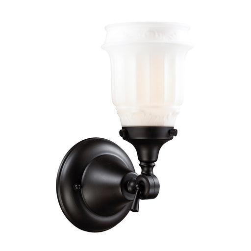 Elk Lighting - 66211-1 - One Light Vanity Lamp - Quinton Parlor - Oiled Bronze