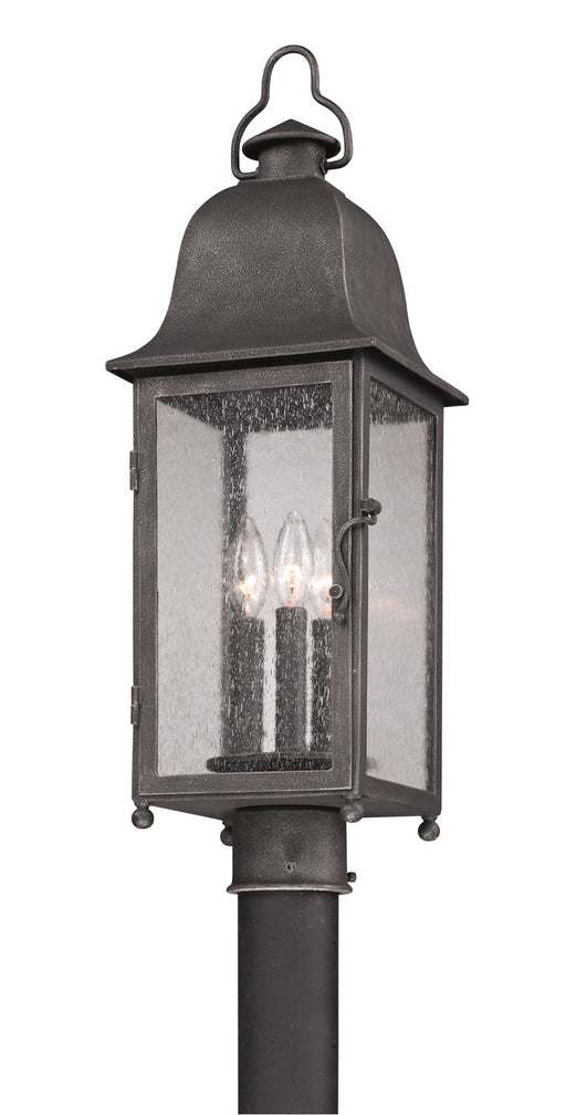 Troy Lighting - P3215 - Three Light Post Lantern - Larchmont - Aged Pewter