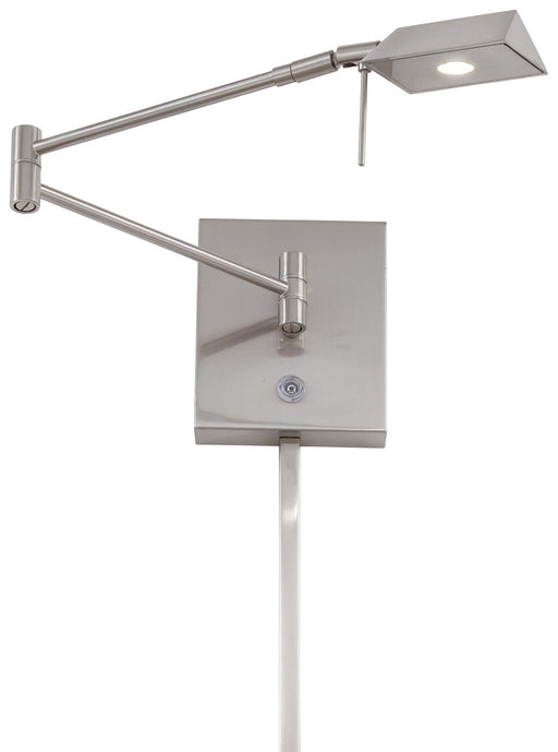 George Kovacs - P4318-084 - LED Swing Arm Wall Lamp - George`S Reading Room - Brushed Nickel