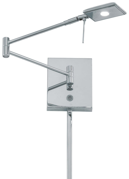 George Kovacs - P4328-077 - LED Swing Arm Wall Lamp - George`S Reading Room - Chrome