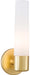 George Kovacs - P5041-248 - One Light Wall Sconce - Saber - Honey Gold