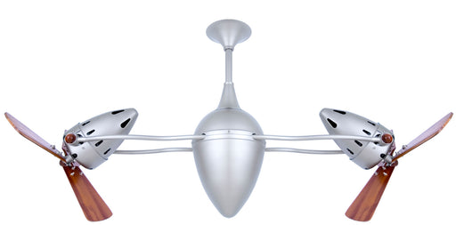 Matthews Fan Company - AR-BN-WD-DAMP - 48 Inch Ceiling Fan - Ar Ruthiane - Brushed Nickel